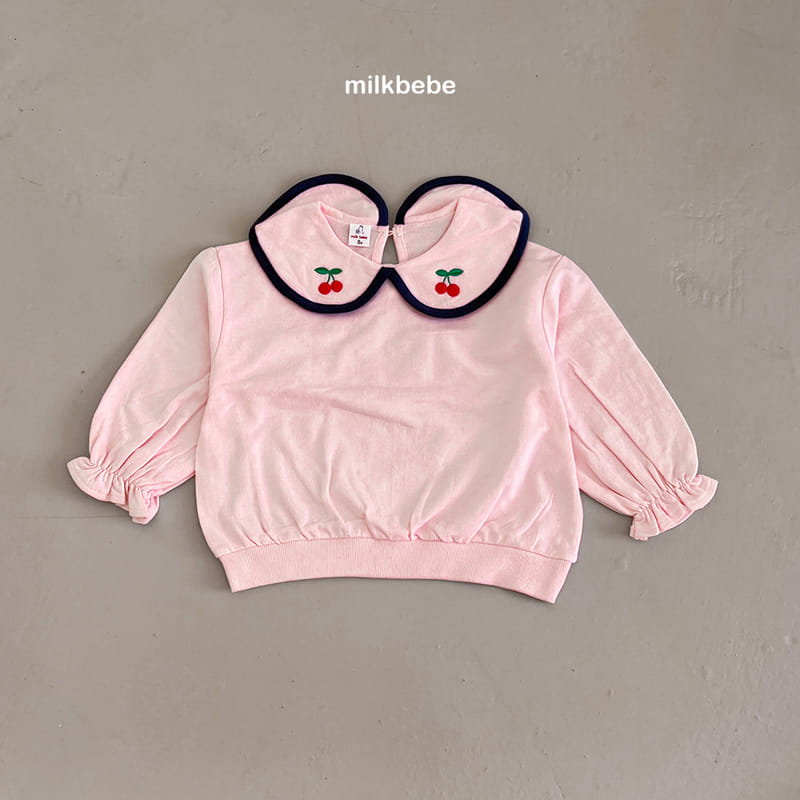 Milk Bebe - Korean Children Fashion - #fashionkids - Cherry Tee - 7