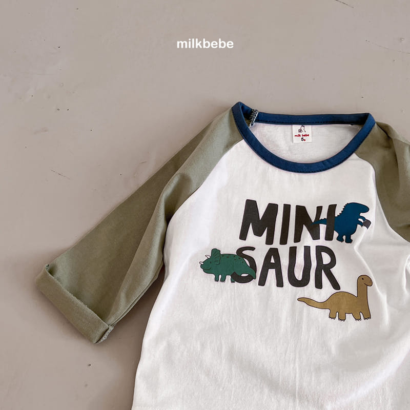 Milk Bebe - Korean Children Fashion - #fashionkids - Jurrasic Tee - 6