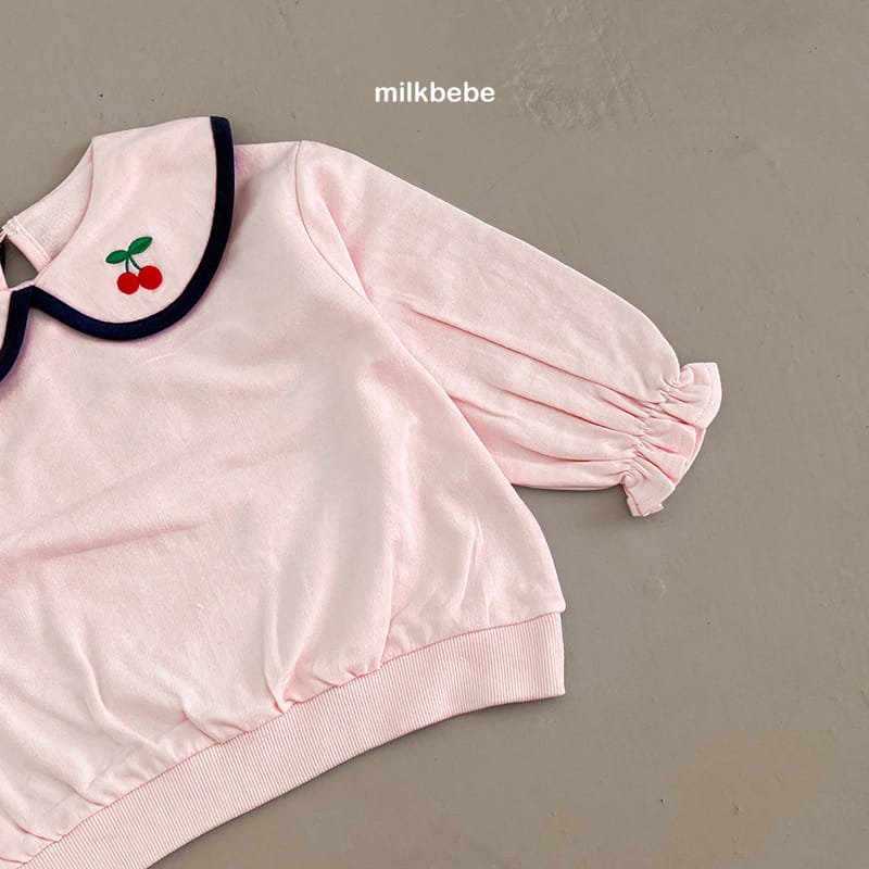 Milk Bebe - Korean Children Fashion - #kidsstore - Cherry Tee - 9