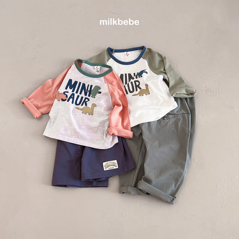 Milk Bebe - Korean Children Fashion - #kidsstore - Jurrasic Tee - 8