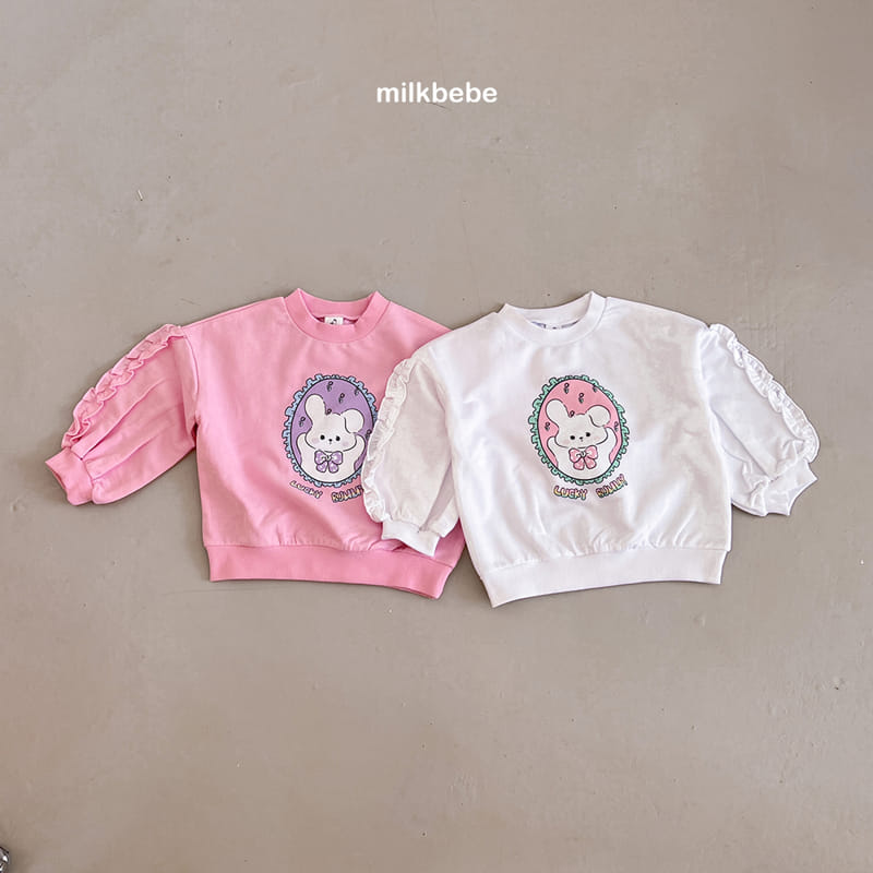 Milk Bebe - Korean Children Fashion - #kidzfashiontrend - Lucky Barnie Tee