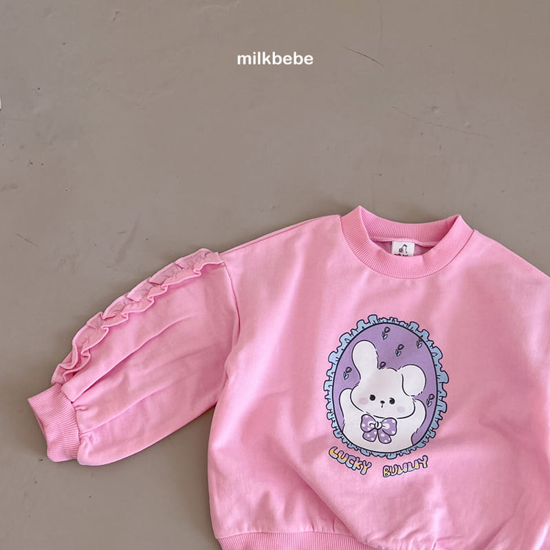 Milk Bebe - Korean Children Fashion - #littlefashionista - Lucky Barnie Tee - 3