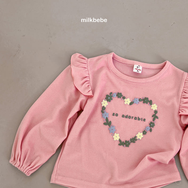 Milk Bebe - Korean Children Fashion - #magicofchildhood - Lovely Tee - 3