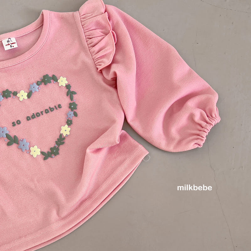 Milk Bebe - Korean Children Fashion - #magicofchildhood - Lovely Tee - 4