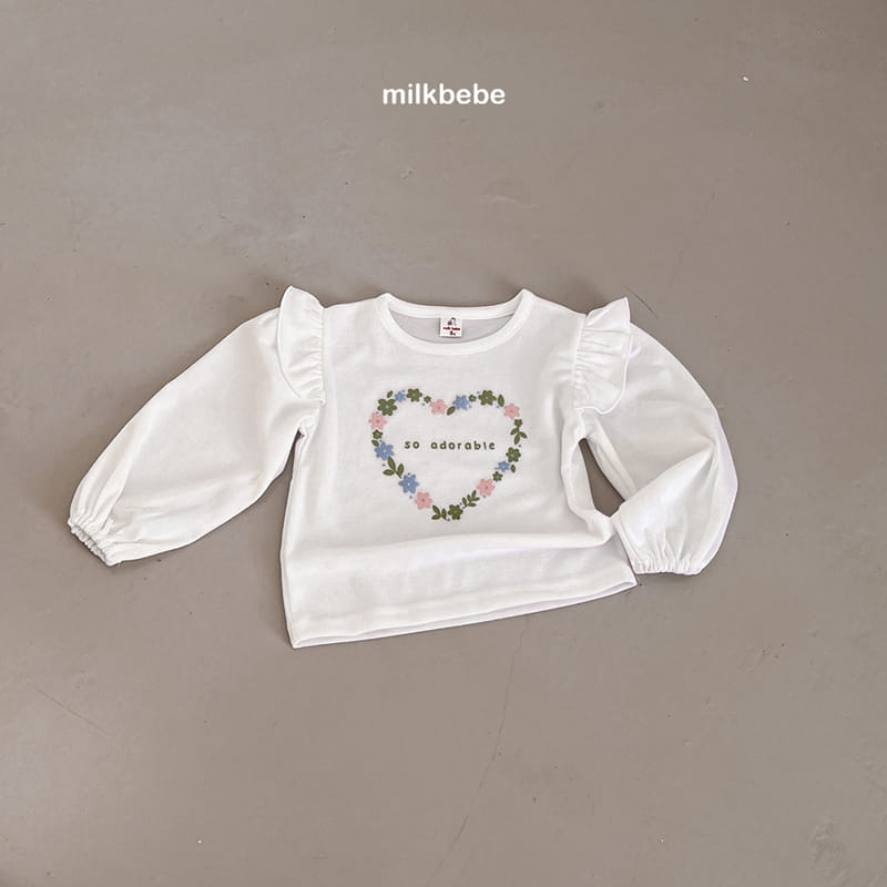 Milk Bebe - Korean Children Fashion - #prettylittlegirls - Lovely Tee - 5