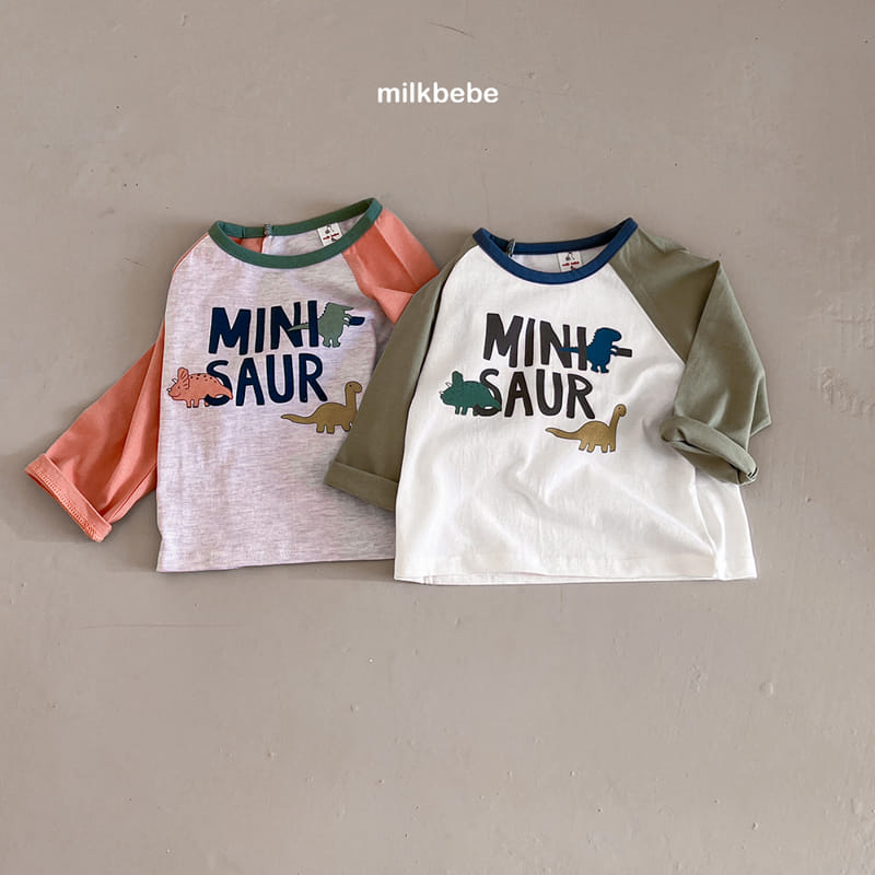 Milk Bebe - Korean Children Fashion - #stylishchildhood - Jurrasic Tee