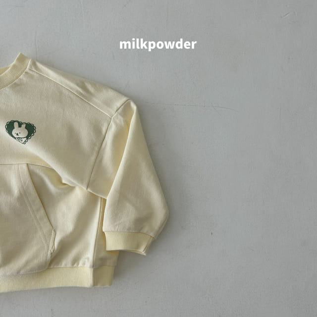 Milk Powder - Korean Children Fashion - #childofig - Pocket Sweatshirt - 3