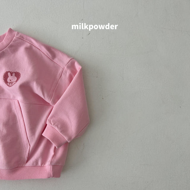 Milk Powder - Korean Children Fashion - #childofig - Pocket Sweatshirt - 4