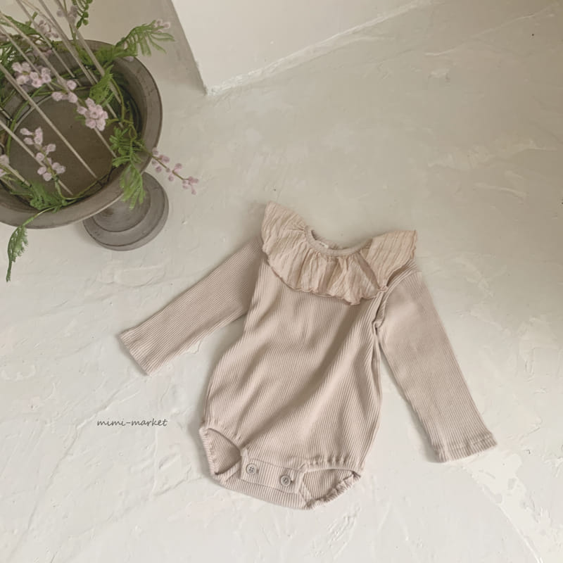 Mimi Market - Korean Baby Fashion - #babygirlfashion - Collar Bodysuit - 2