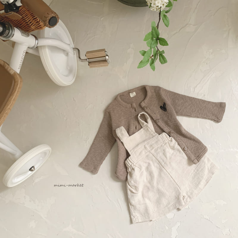 Mimi Market - Korean Baby Fashion - #smilingbaby - Mu Dungarees - 12