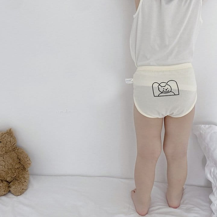 Miso - Korean Children Fashion - #kidsshorts - Paris Underwear Set - 4