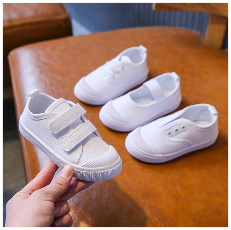 Miso - Korean Children Fashion - #magicofchildhood - White Flats - 2