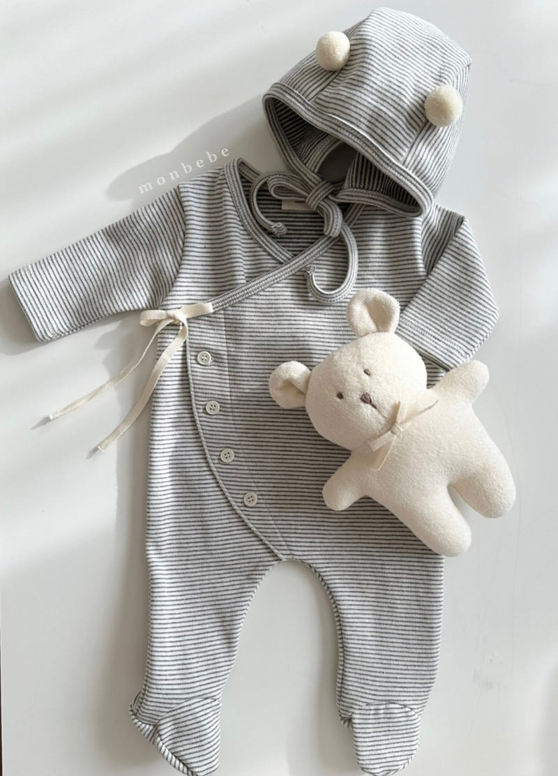 Monbebe - Korean Baby Fashion - #babyfashion - Cozy Bodysuit - 3