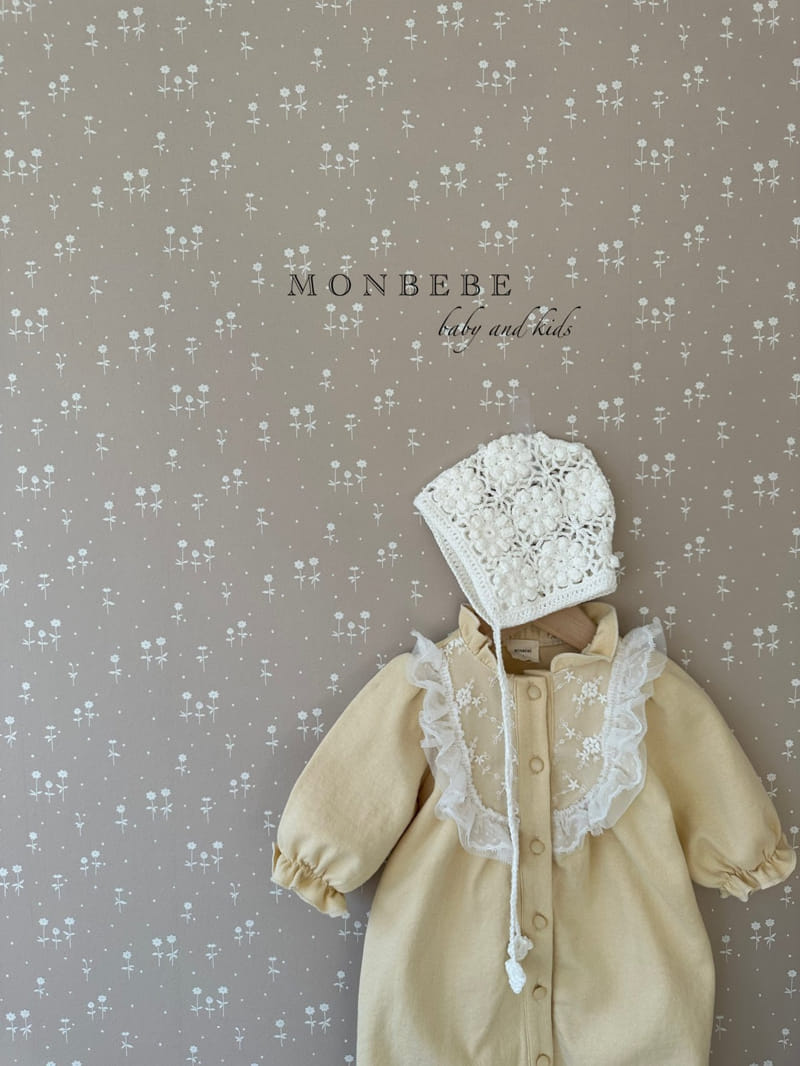 Monbebe - Korean Baby Fashion - #babygirlfashion - Handmade Bonnet - 5