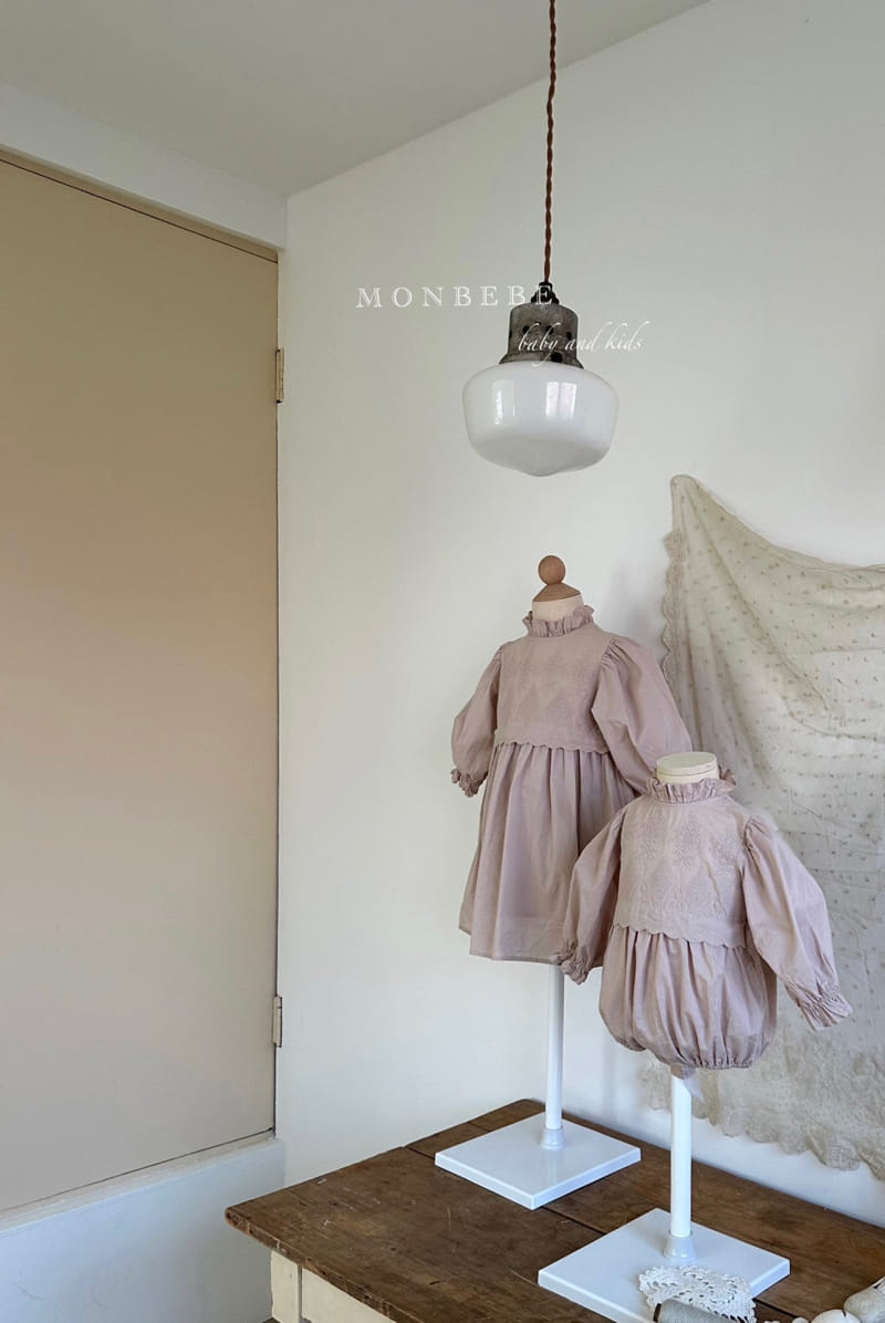 Monbebe - Korean Baby Fashion - #babyoutfit - Bebe Momo Bodysuit - 3