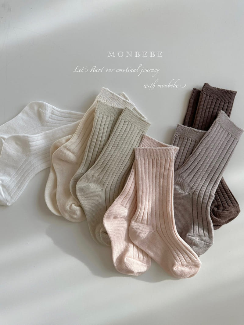 Monbebe - Korean Baby Fashion - #babywear - Silvy Socks Set - 5