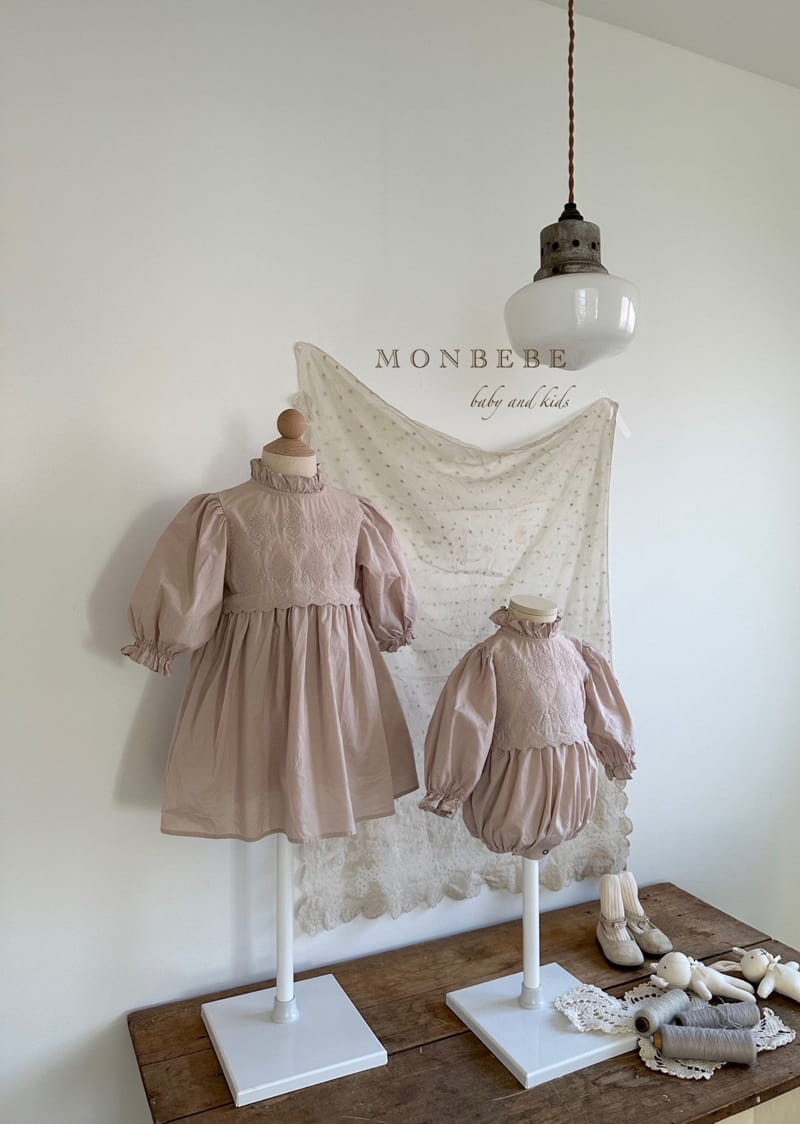 Monbebe - Korean Baby Fashion - #onlinebabyboutique - Bebe Momo Bodysuit - 6