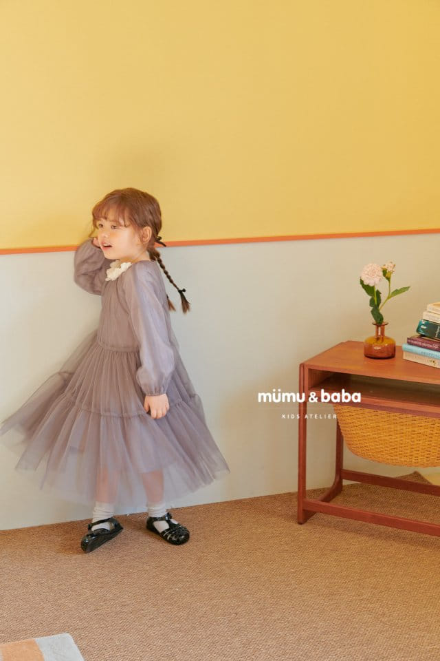 Mumunbaba - Korean Children Fashion - #kidzfashiontrend - Marian Tutu One-piece - 4