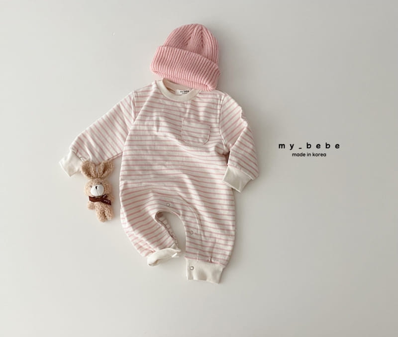 My Bebe - Korean Baby Fashion - #babyboutique - Spring Stripes Bodysuit - 7