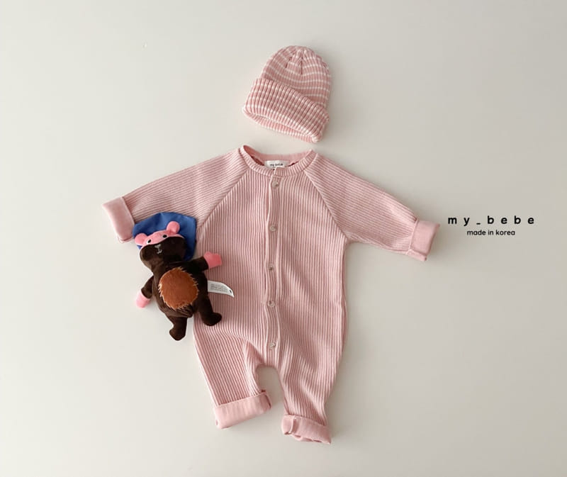 My Bebe - Korean Baby Fashion - #babyfashion - Rib Bodysuit - 9