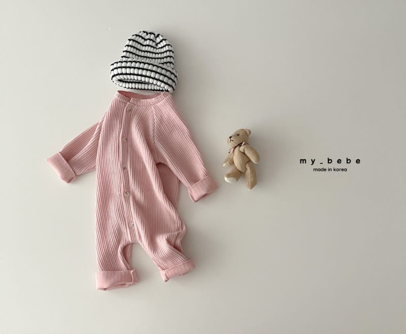 My Bebe - Korean Baby Fashion - #babyfever - Rib Bodysuit - 10