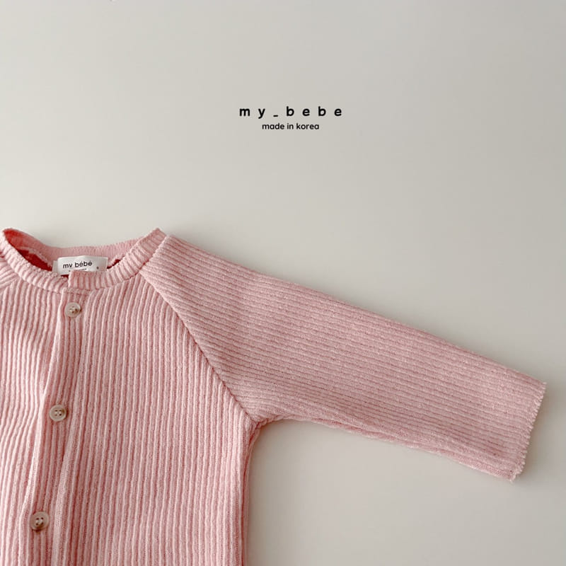 My Bebe - Korean Baby Fashion - #babygirlfashion - Rib Bodysuit - 11