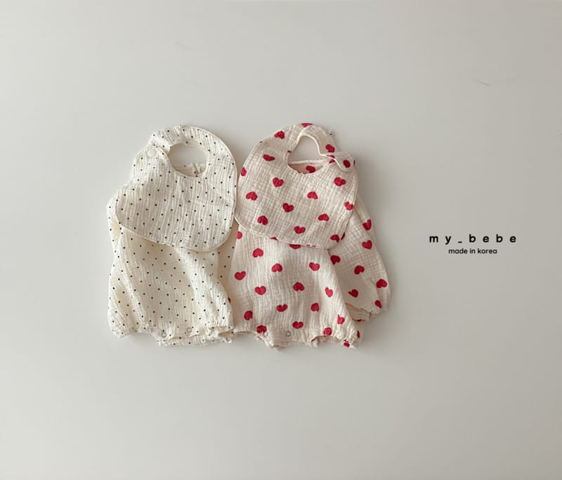 My Bebe - Korean Baby Fashion - #babyoutfit - Twist Bodysuit - 2