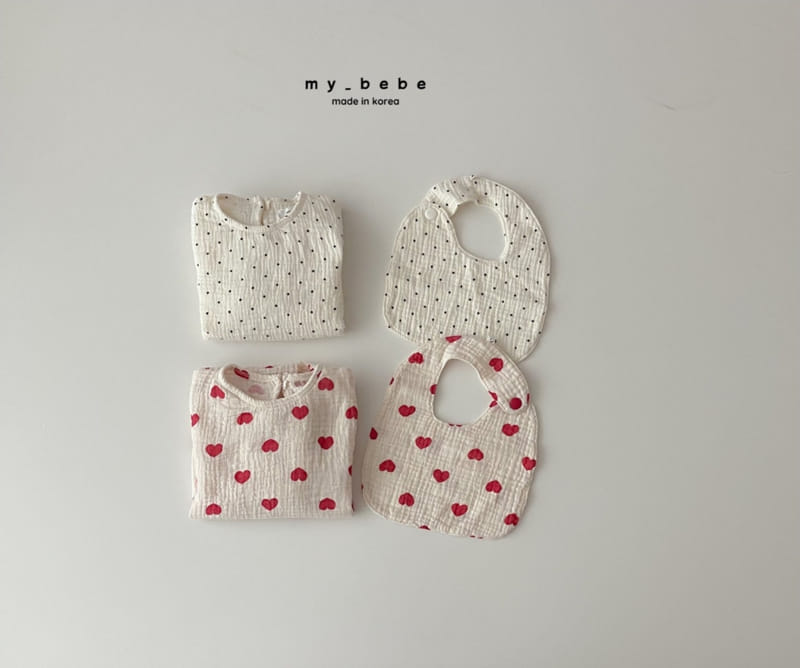 My Bebe - Korean Baby Fashion - #babyoutfit - Twist Bodysuit - 3