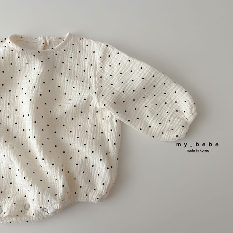 My Bebe - Korean Baby Fashion - #onlinebabyboutique - Twist Bodysuit - 5