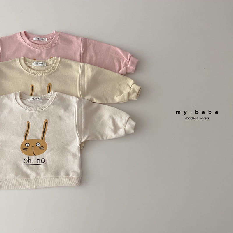 My Bebe - Korean Children Fashion - #childrensboutique - Rabbit Sweatshirt