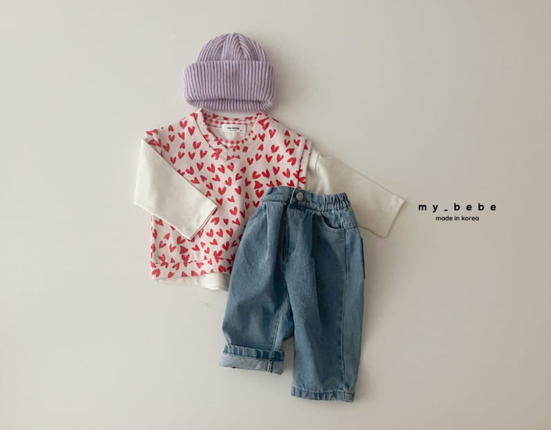 My Bebe - Korean Children Fashion - #designkidswear - Pintuck Jeans - 12