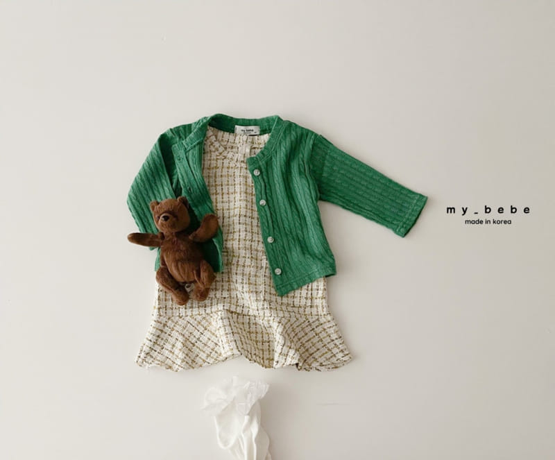 My Bebe - Korean Children Fashion - #kidzfashiontrend - Spring Twist Cardigan - 10