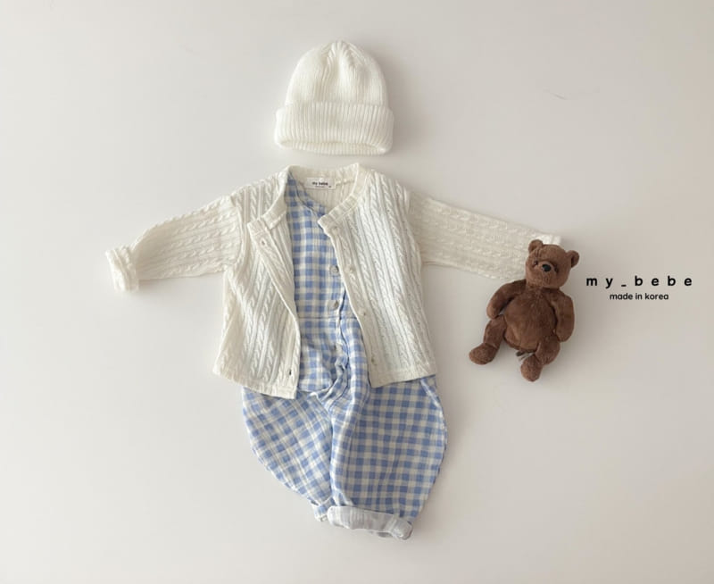 My Bebe - Korean Children Fashion - #stylishchildhood - Twist Jump Bodysuit - 11