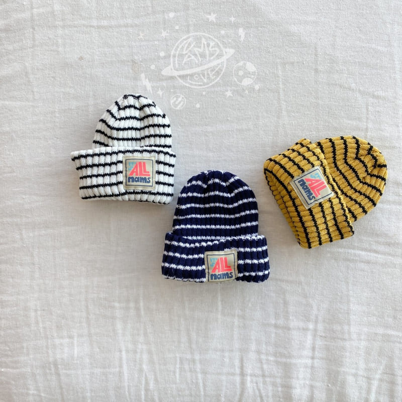 Nams - Korean Children Fashion - #kidzfashiontrend - Stripes Beanie