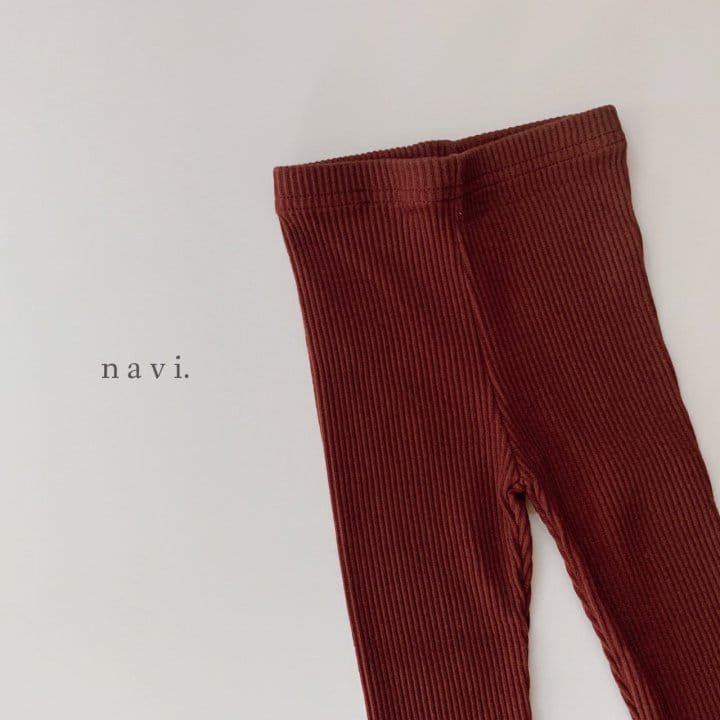 Navi - Korean Children Fashion - #magicofchildhood - Rib Leggings - 9