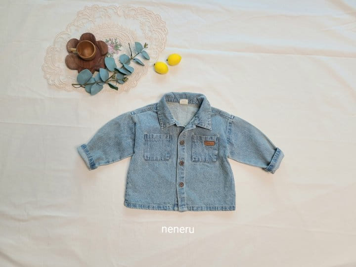 Neneru - Korean Baby Fashion - #babywear - Toto Denim Jacket - 6