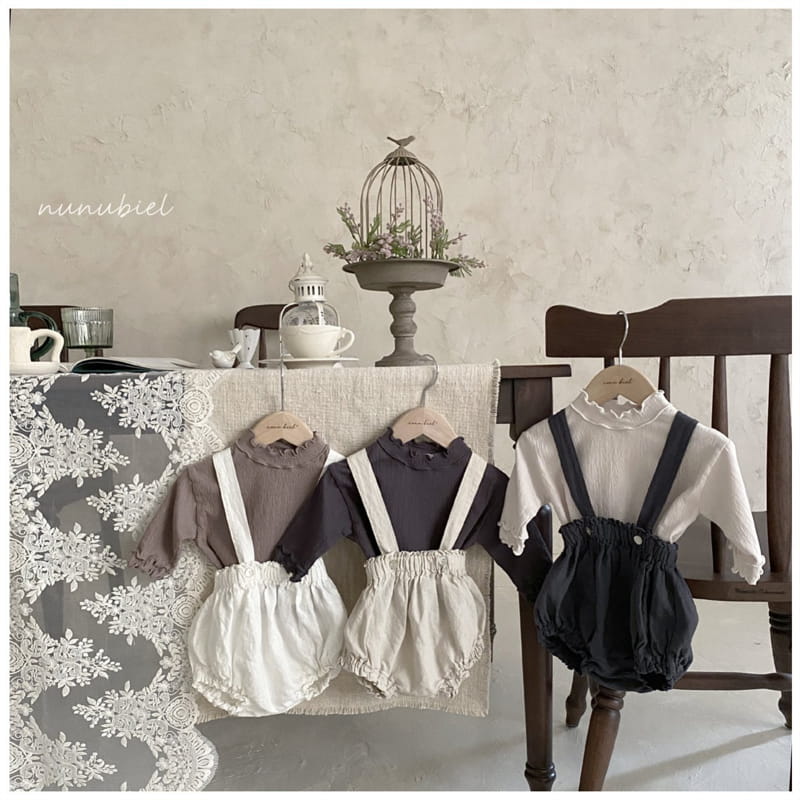 Nunubiel - Korean Baby Fashion - #babylifestyle - Blooming Top Bottom Set - 5