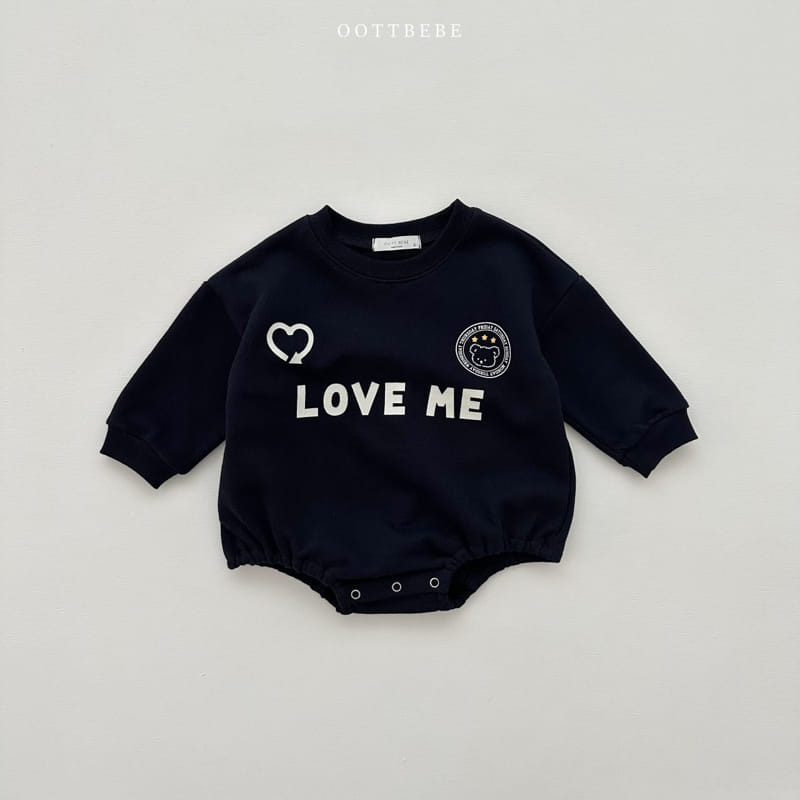 Oott Bebe - Korean Baby Fashion - #babyboutique - Love Me Heart Bodysuit - 2