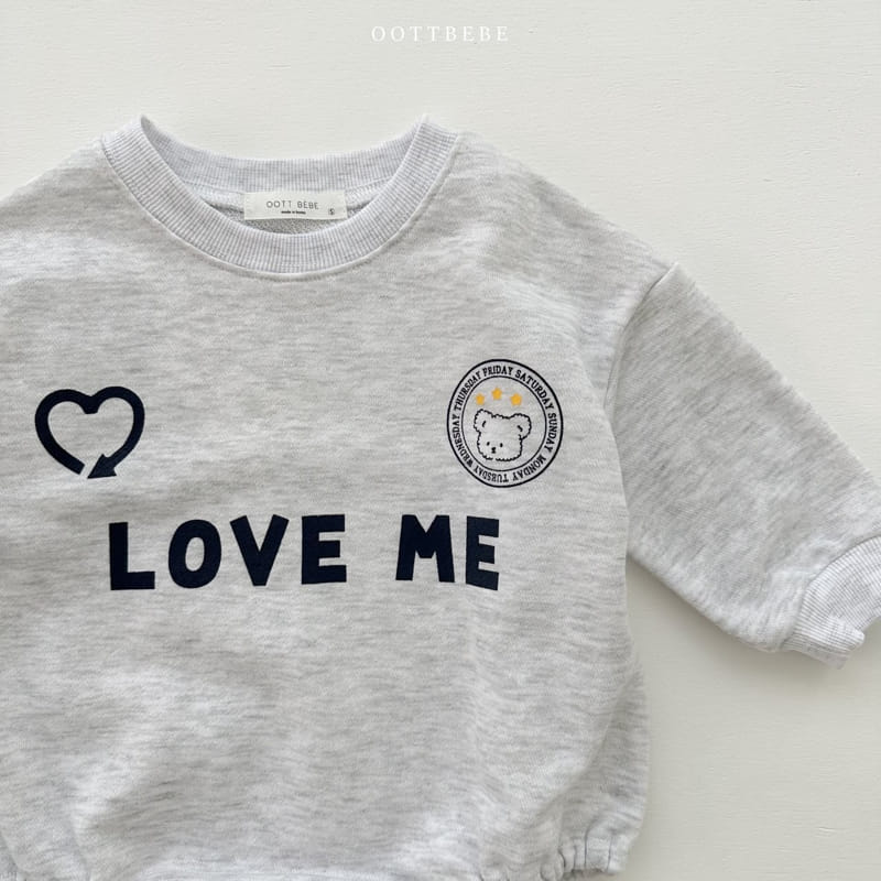 Oott Bebe - Korean Baby Fashion - #babyboutiqueclothing - Love Me Heart Bodysuit - 3