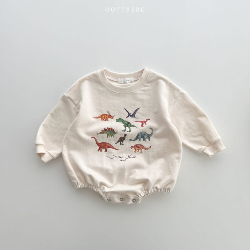 Oott Bebe - Korean Baby Fashion - #babyfashion - Dino World Bodysuit