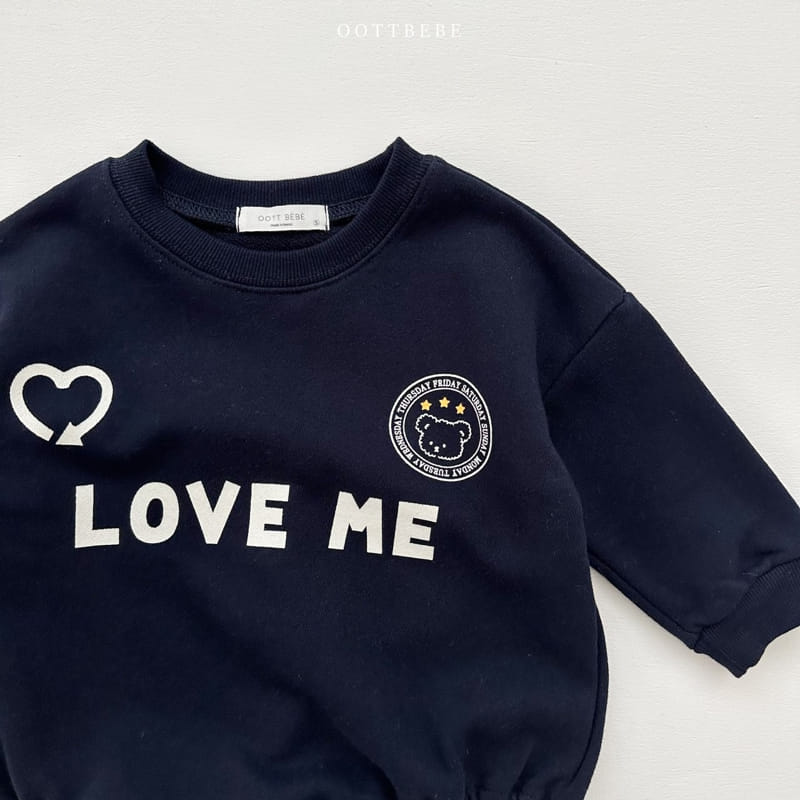 Oott Bebe - Korean Baby Fashion - #babyfashion - Love Me Heart Bodysuit - 5