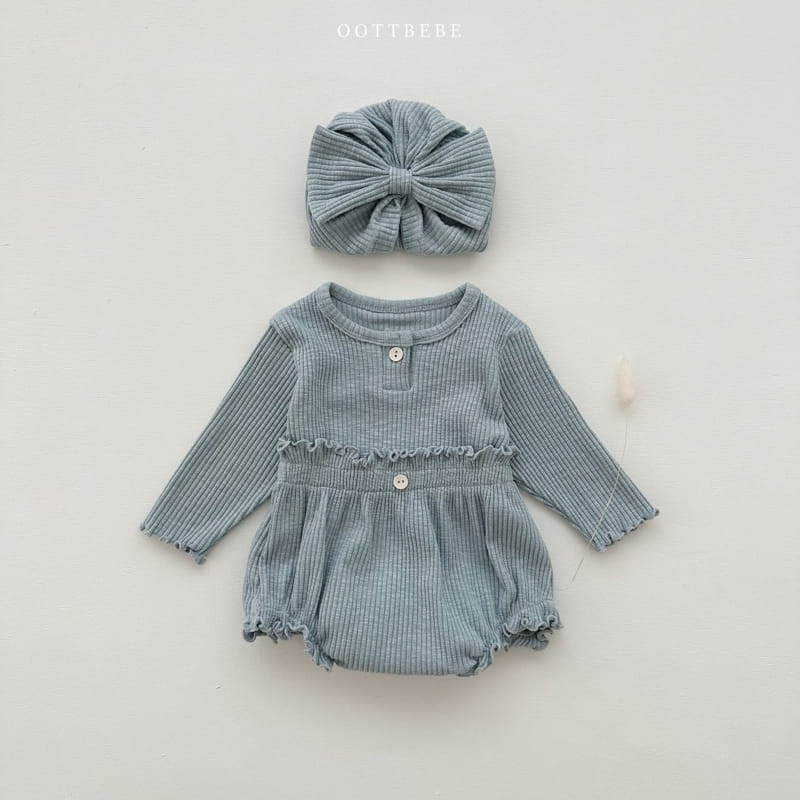 Oott Bebe - Korean Baby Fashion - #babygirlfashion - Macaroon Bloomer SET