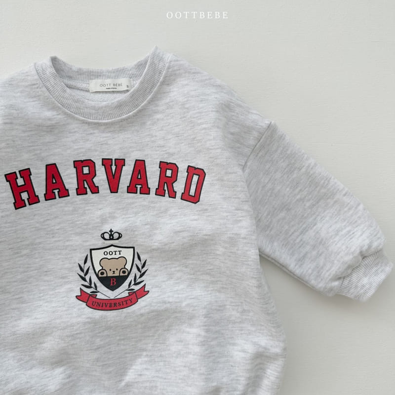 Oott Bebe - Korean Baby Fashion - #babywear - Havard Bear Bodysuit - 6