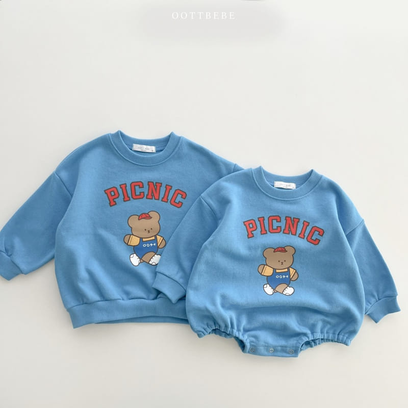 Oott Bebe - Korean Children Fashion - #Kfashion4kids - Picnic Sweatshirt - 7