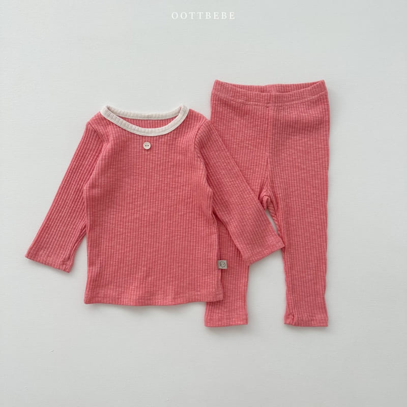 Oott Bebe - Korean Children Fashion - #Kfashion4kids - Macaroon Easywear - 4