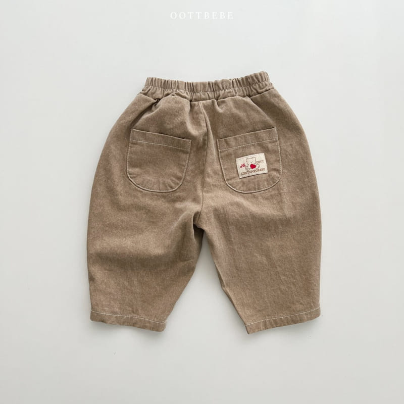 Oott Bebe - Korean Children Fashion - #magicofchildhood - Pigment Pants - 9