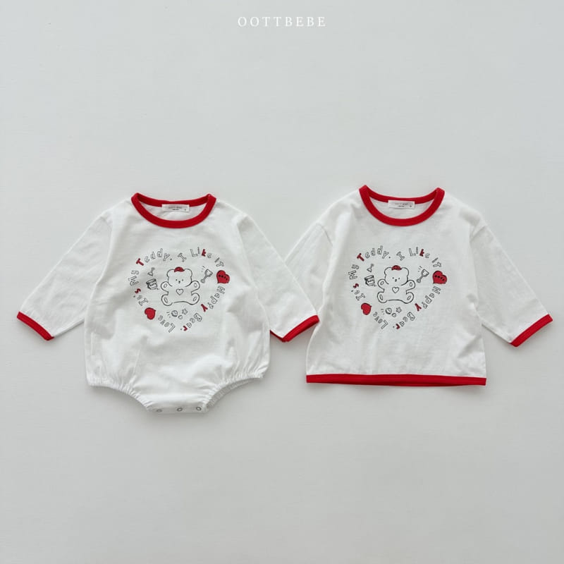 Oott Bebe - Korean Children Fashion - #prettylittlegirls - Sketch Piping Tee - 10