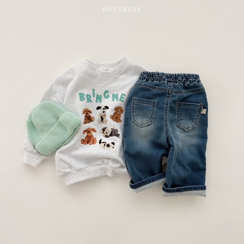 Oott Bebe - Korean Children Fashion - #stylishchildhood - Trick Jeans - 9