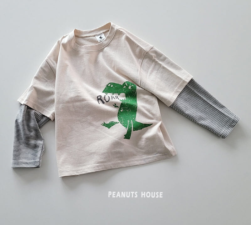 Peanuts - Korean Children Fashion - #childofig - Dino Tee - 2