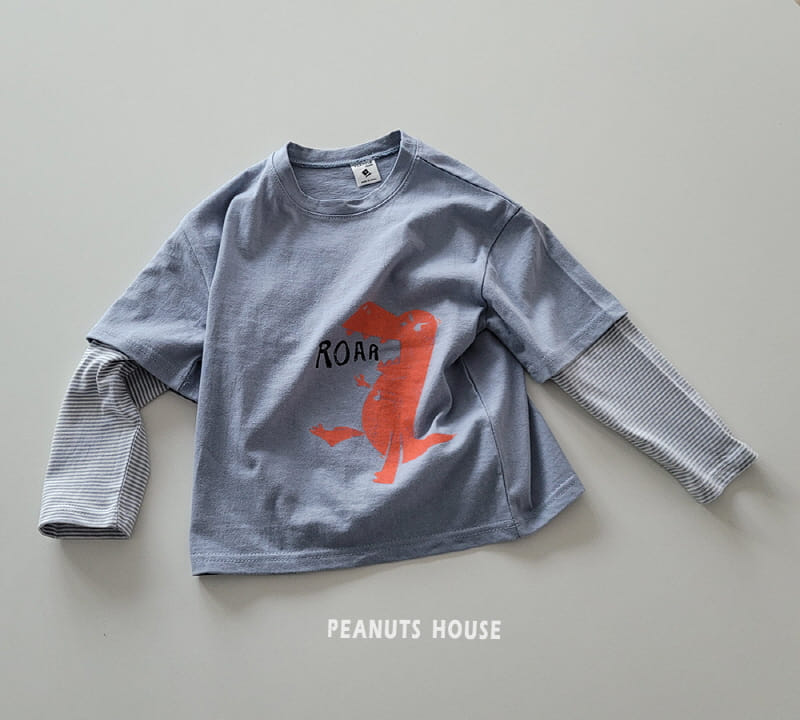 Peanuts - Korean Children Fashion - #childofig - Dino Tee - 3